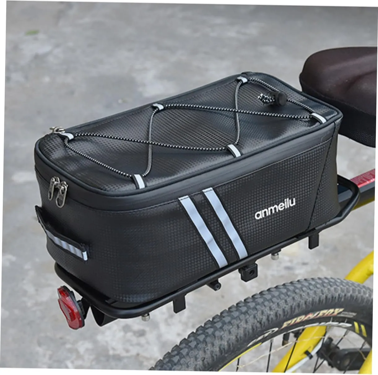 3 Pcs Waterproof Backseat Bag Mtb Bike Saddle Bag Cycling Outfit Cycling Rear Bag Cast Nets for Fishing Back Seat Bag Quilt Stencils Medal Holder and Shelf Electric Bicycle Riding