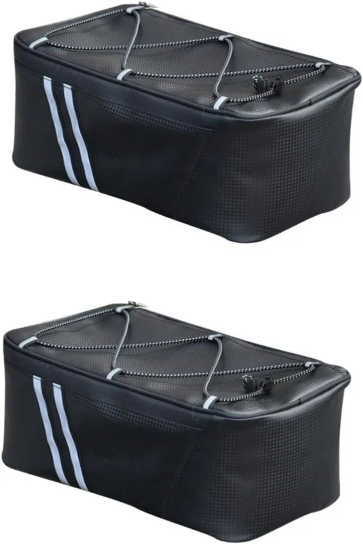 3 Pcs Waterproof Backseat Bag Mtb Bike Saddle Bag Cycling Outfit Cycling Rear Bag Cast Nets for Fishing Back Seat Bag Quilt Stencils Medal Holder and Shelf Electric Bicycle Riding