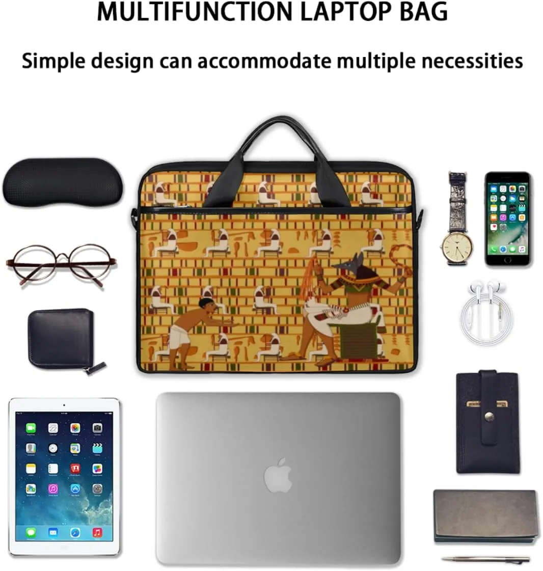 Adorable Cats Texture Laptop Shoulder Bag for Tablet Computer Notebook Sleeve Messenger Carrying Case Briefcase Tote