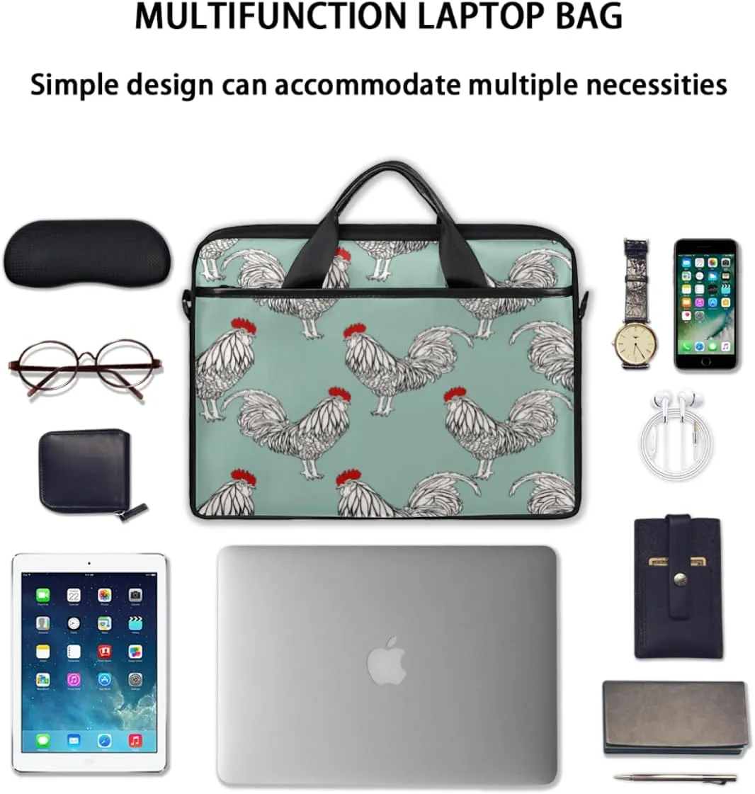 Adorable Cats Texture Laptop Shoulder Bag for Tablet Computer Notebook Sleeve Messenger Carrying Case Briefcase Tote