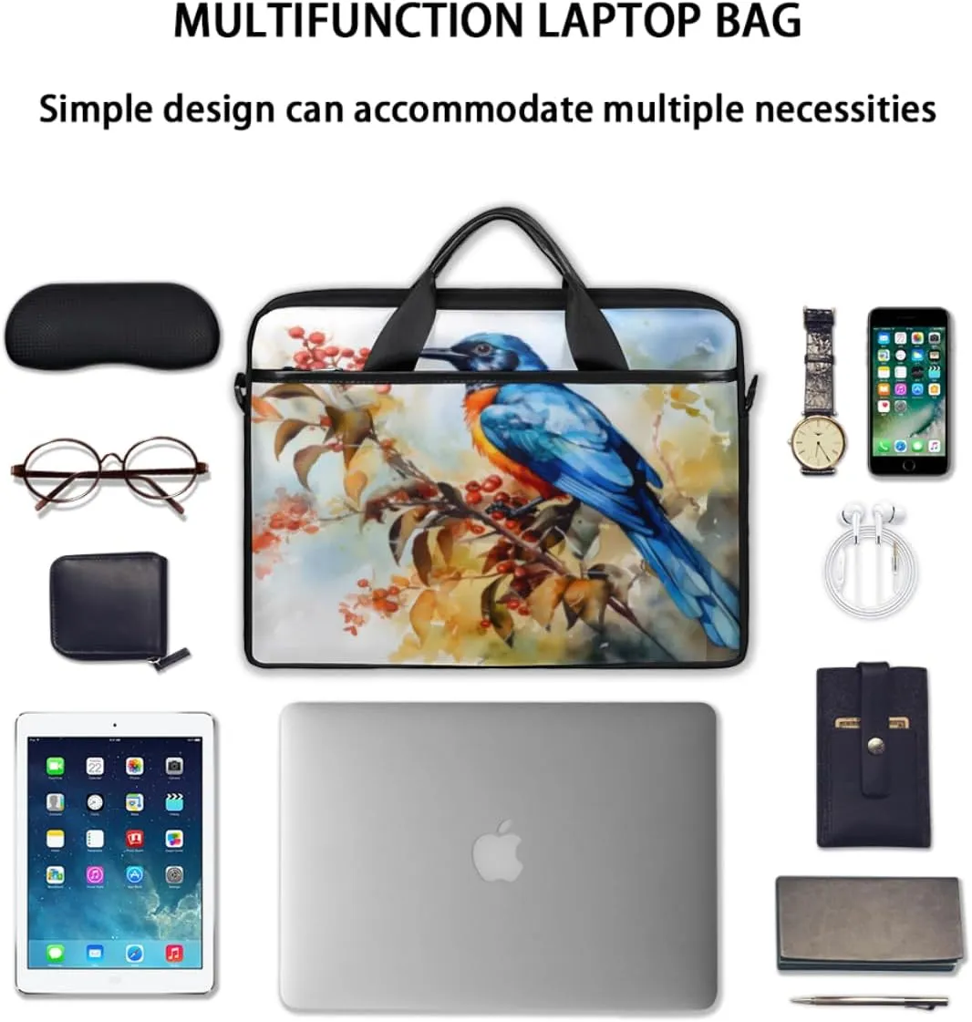 Adorable Cats Texture Laptop Shoulder Bag for Tablet Computer Notebook Sleeve Messenger Carrying Case Briefcase Tote