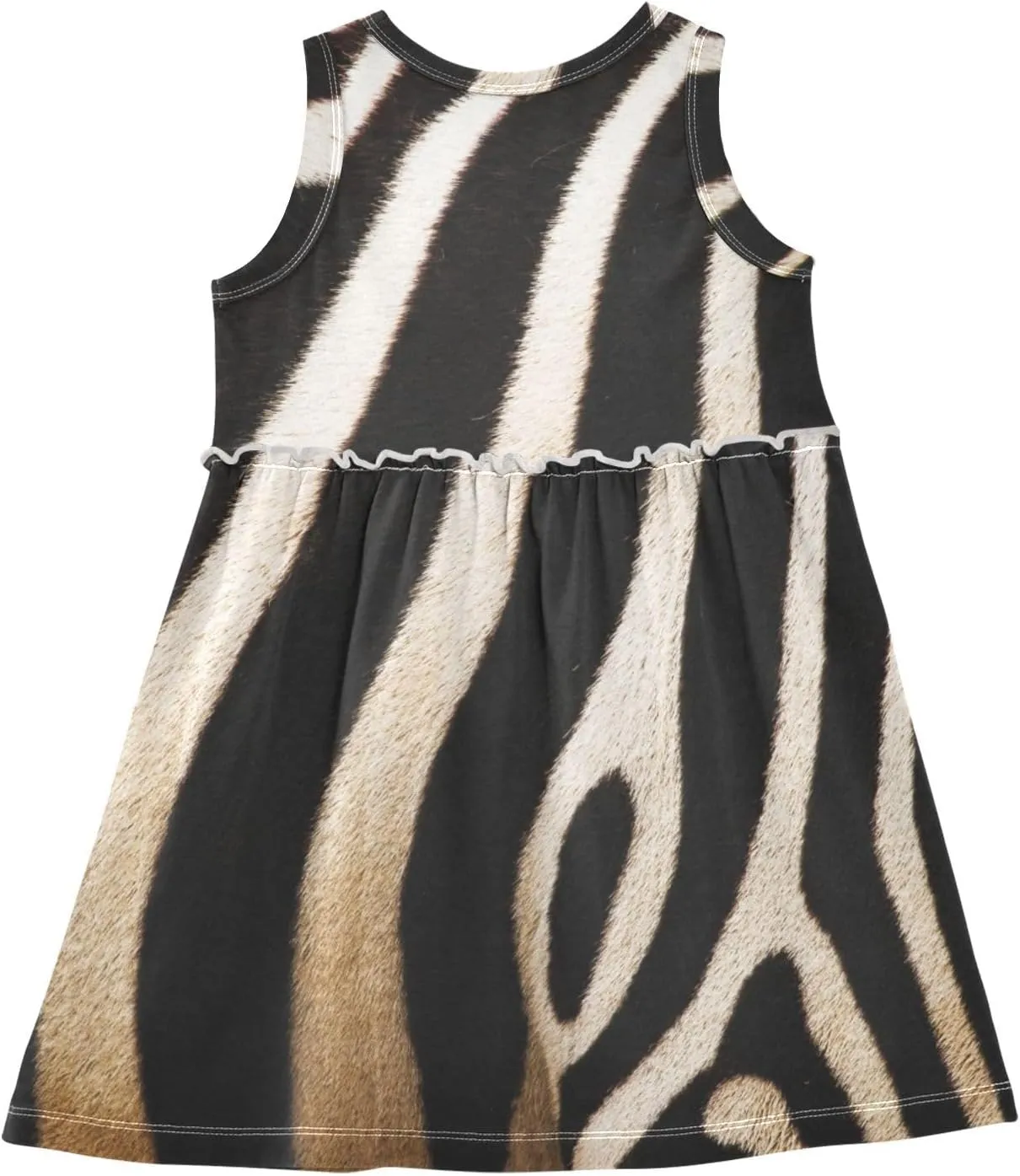 Aflyko Girls Sleeveless Dress Adorable Tank Play Sundress 2T-8T