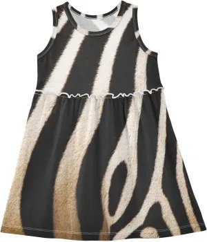 Aflyko Girls Sleeveless Dress Adorable Tank Play Sundress 2T-8T