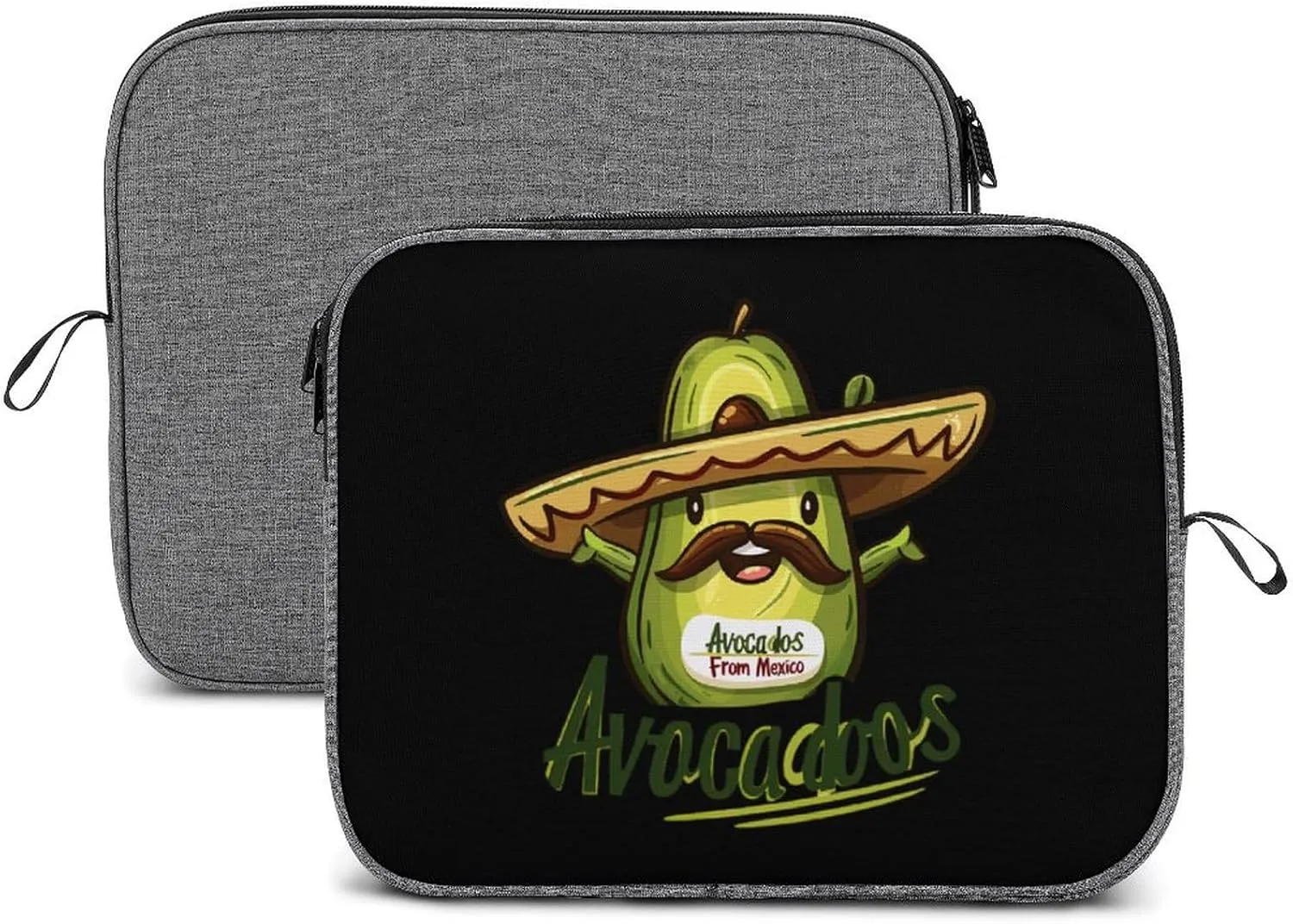 Avocados from Mexico Mexican Day Laptop Sleeve Notebook Computer Pocket Case Tablet Briefcase Carrying Bag Protective Case 14inch