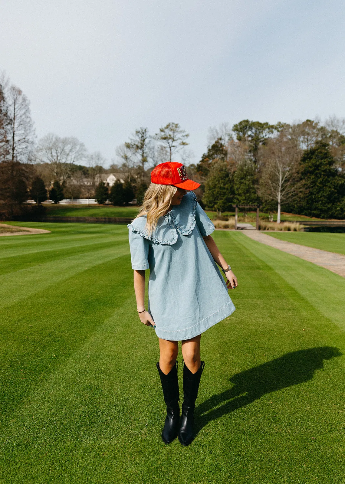 Bale Denim Dress - Lt Denim