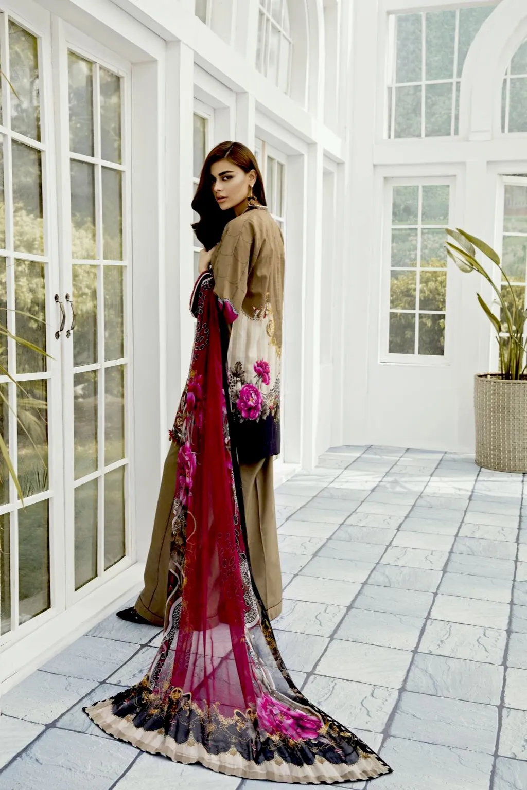 Baroque Fuchsia Lawn Collection Vol-2 2019 – Azalea