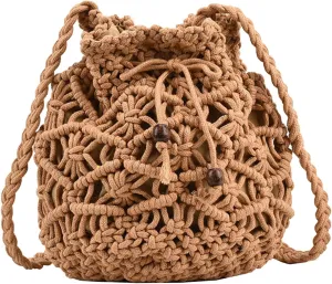 Beach Tote Bag Purse Straw Woven Strawberry Crossbody Shoulder Bags For Girls Outdoor Shopping Beach Travel Essential