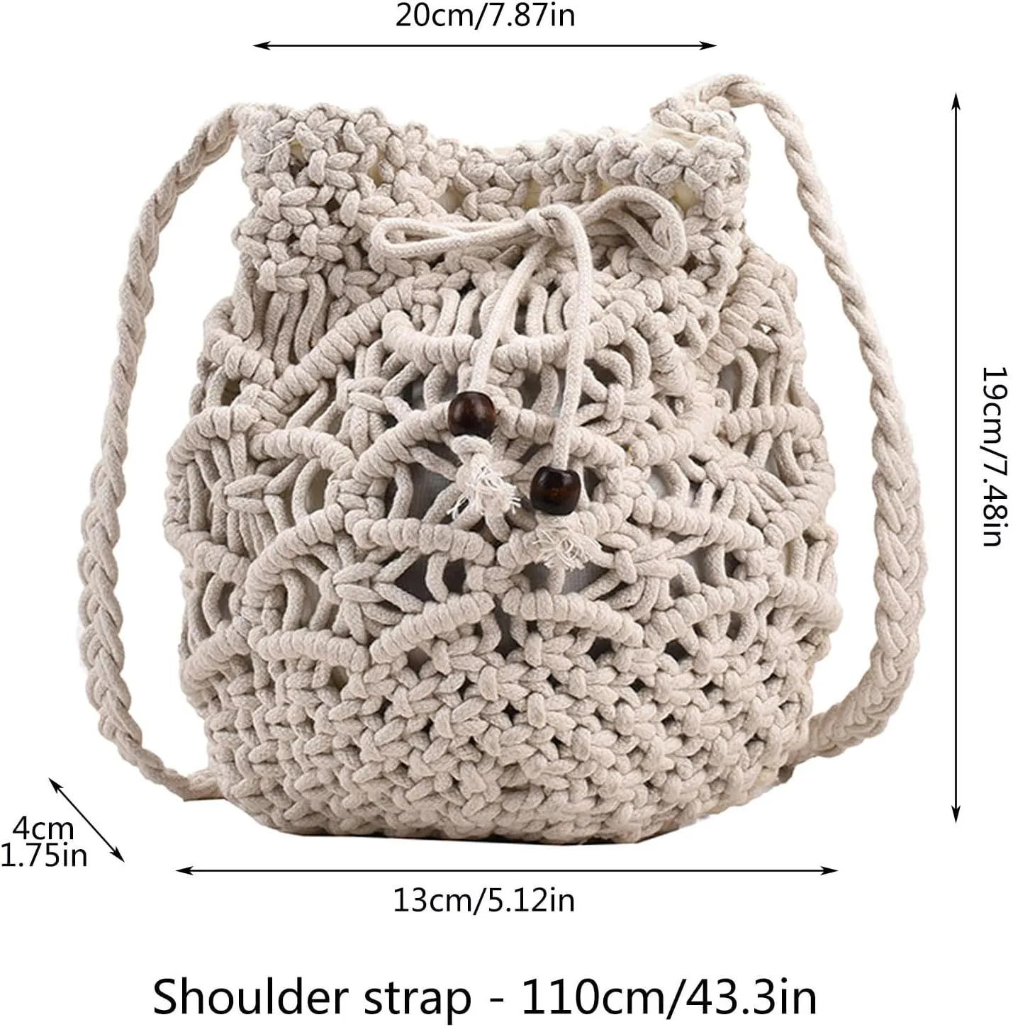 Beach Tote Bag Purse Straw Woven Strawberry Crossbody Shoulder Bags For Girls Outdoor Shopping Beach Travel Essential