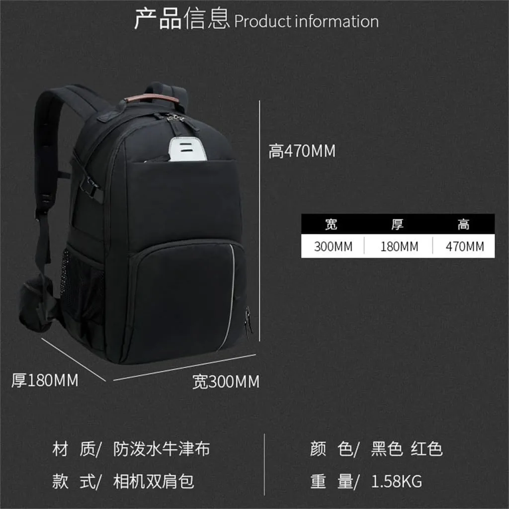 Camera Bag Shoulder Camera Bag Professional SLR Digital Bag Waterproof Anti-theft Bag