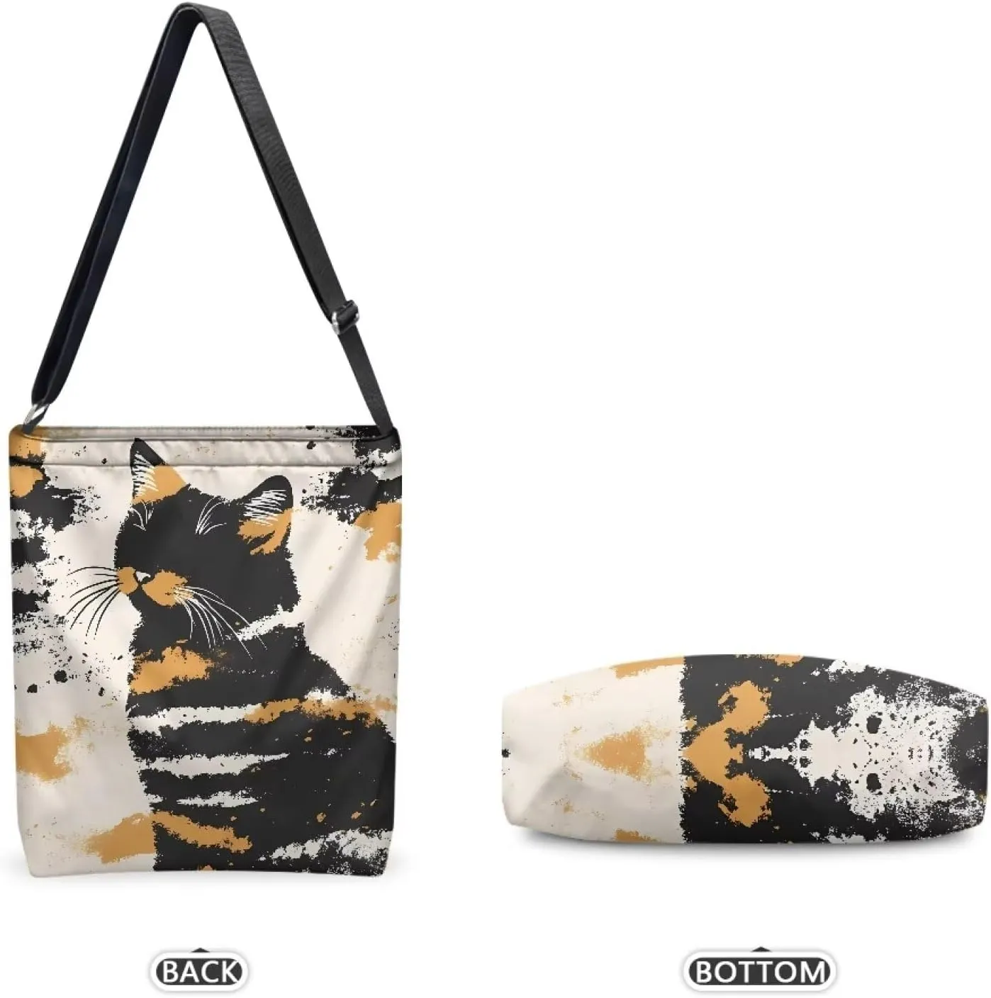 Canvas Tote Bag for Women, Anti Water Tote Bag Stylish Shoulder Purse Women'S Canvas Hobo Bag