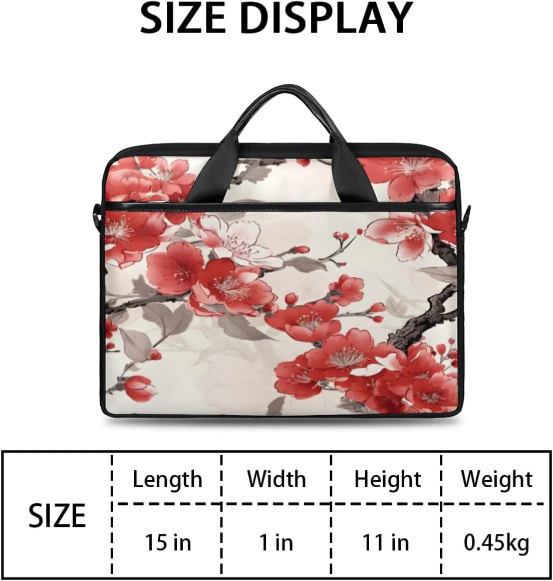 Cats Adorable Style Laptop Shoulder Bag for Tablet Computer Notebook Sleeve Messenger Carrying Case Briefcase Tote