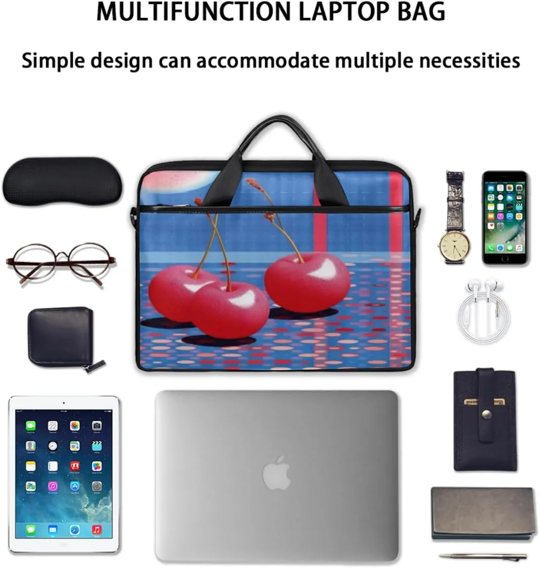 Cats Adorable Style Laptop Shoulder Bag for Tablet Computer Notebook Sleeve Messenger Carrying Case Briefcase Tote