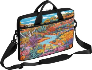 Cats Adorable Style Laptop Shoulder Bag for Tablet Computer Notebook Sleeve Messenger Carrying Case Briefcase Tote