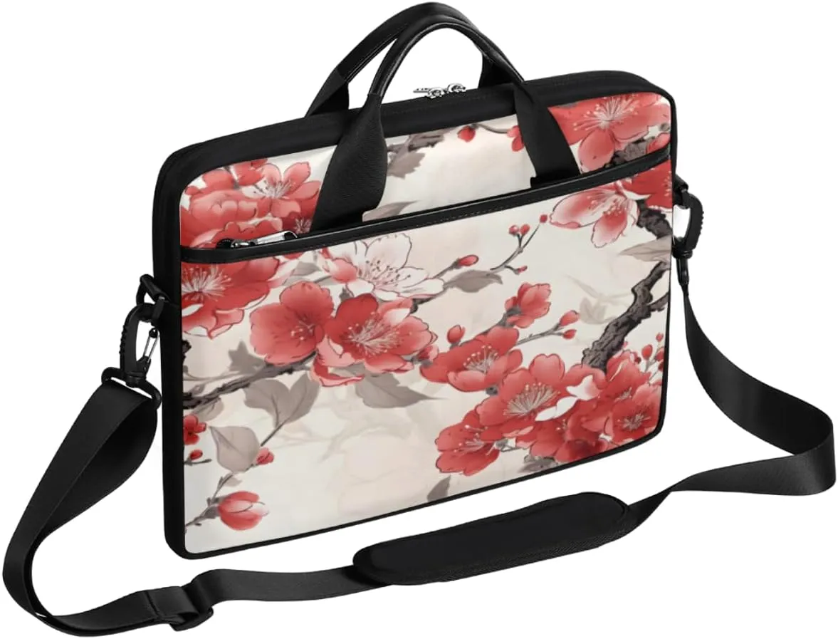 Cats Adorable Style Laptop Shoulder Bag for Tablet Computer Notebook Sleeve Messenger Carrying Case Briefcase Tote