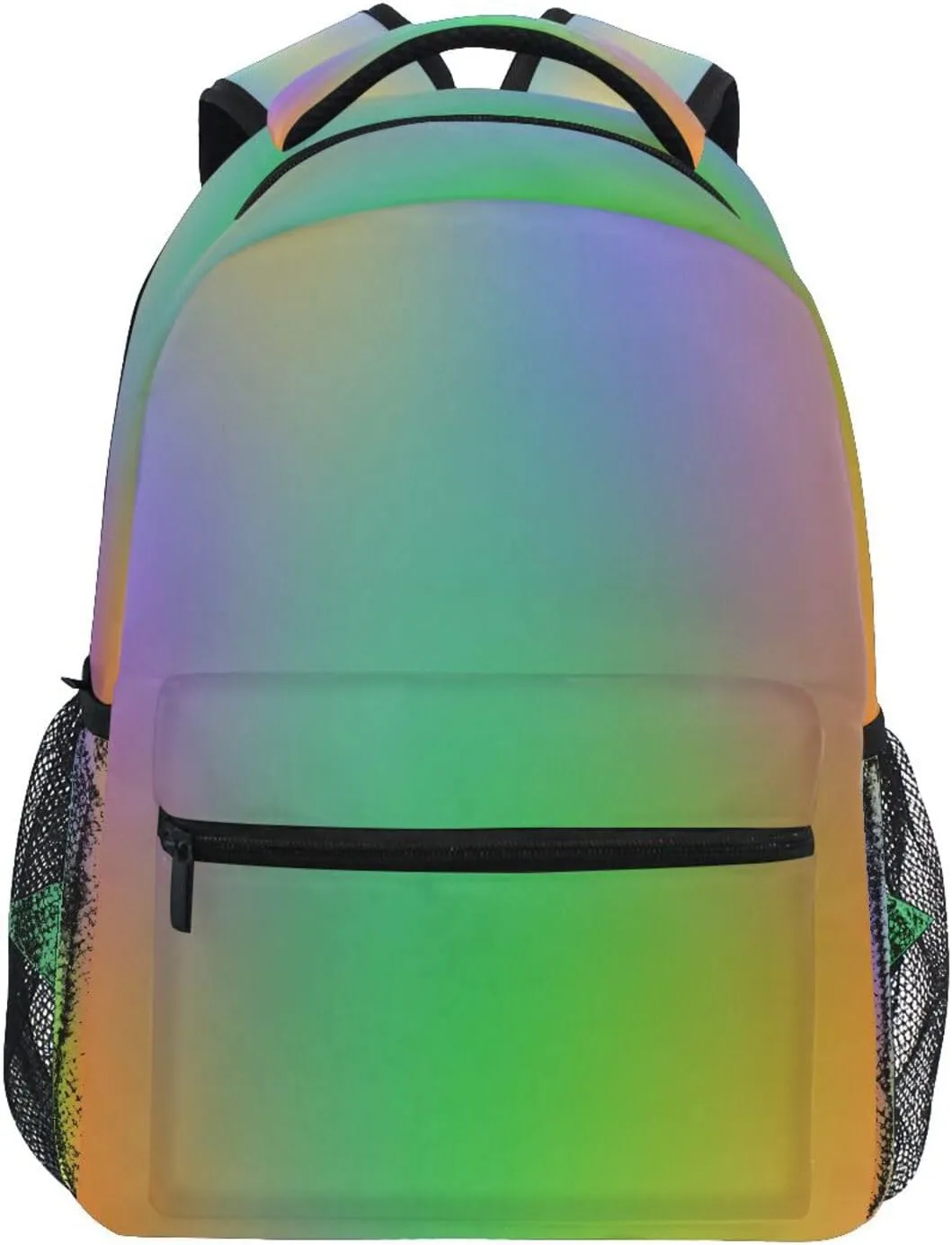 CEBUGI Travel Backpack for women men Colorful Gradient Background lightweight Laptop Backpack College bookbag Casual Daypack