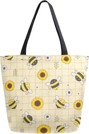 Chic Cute Fashion Style Pattern Extra Large Shoulder Tote Bag for Beach Travel Weekender Gym Grocery Shopping