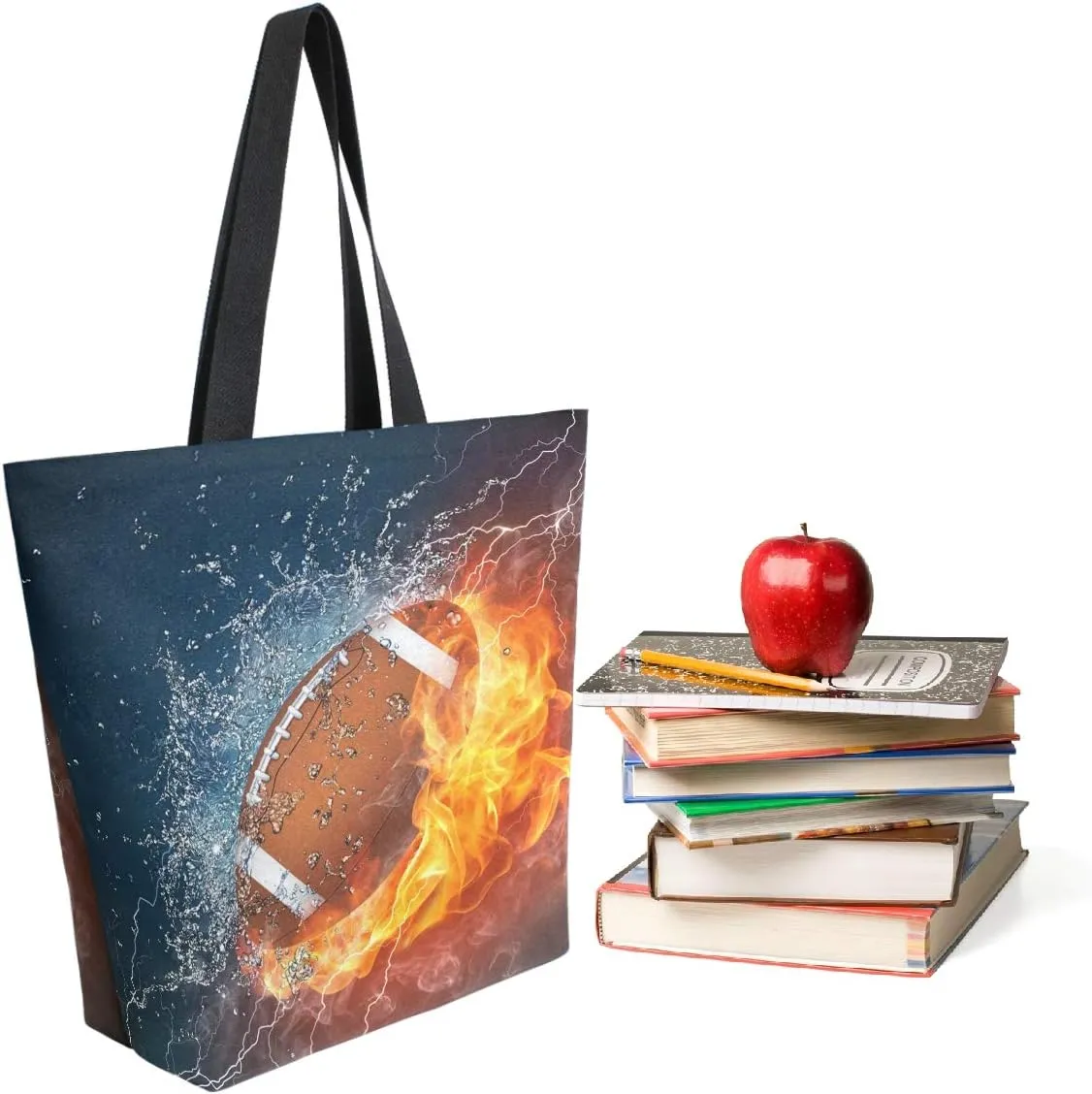 Chic Fashion Pattern Printed Extra Large Shoulder Tote Bag for Beach Travel Weekender Gym Grocery Shopping