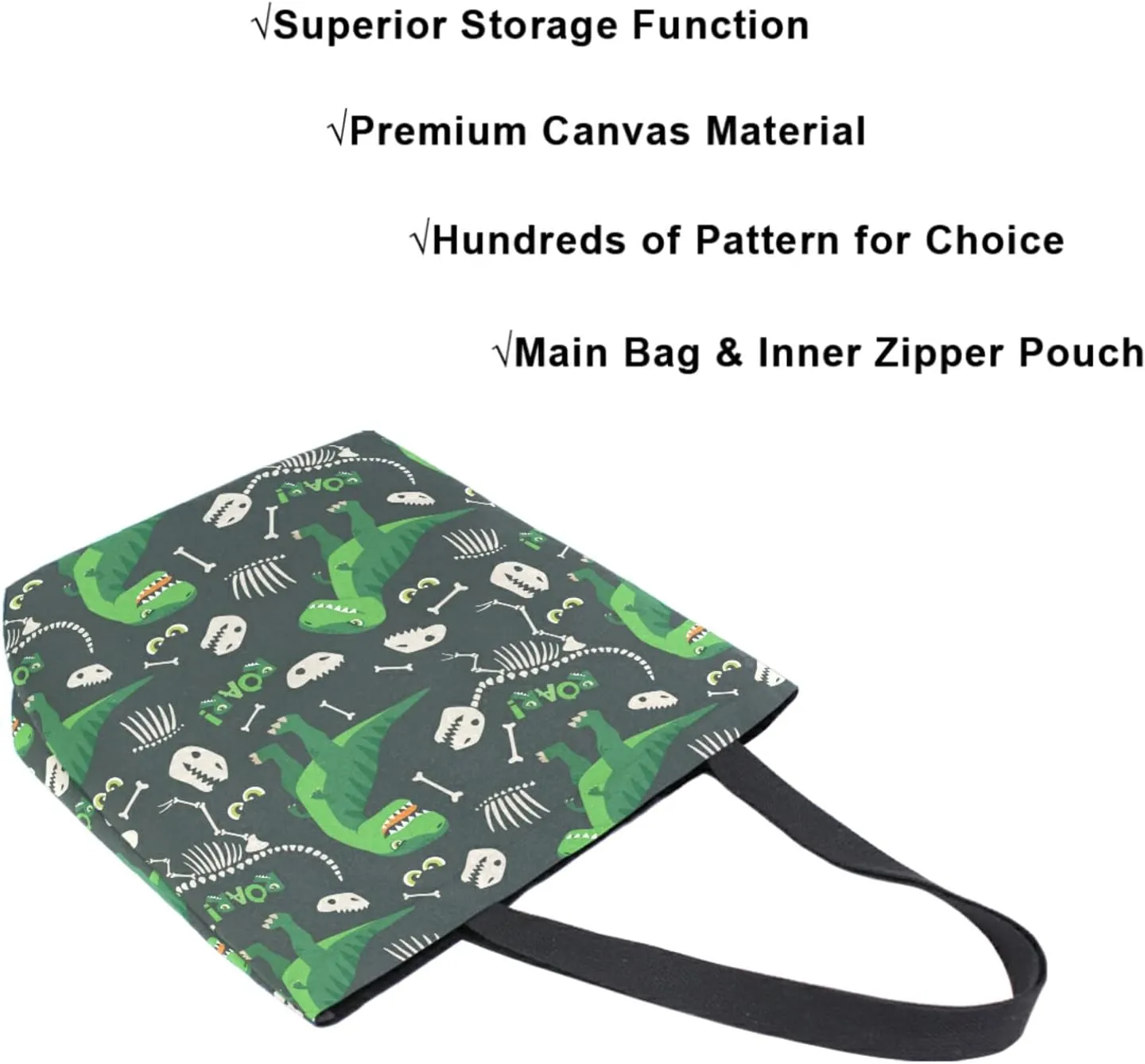 Chic Fashion Pattern Printed Extra Large Shoulder Tote Bag for Beach Travel Weekender Gym Grocery Shopping