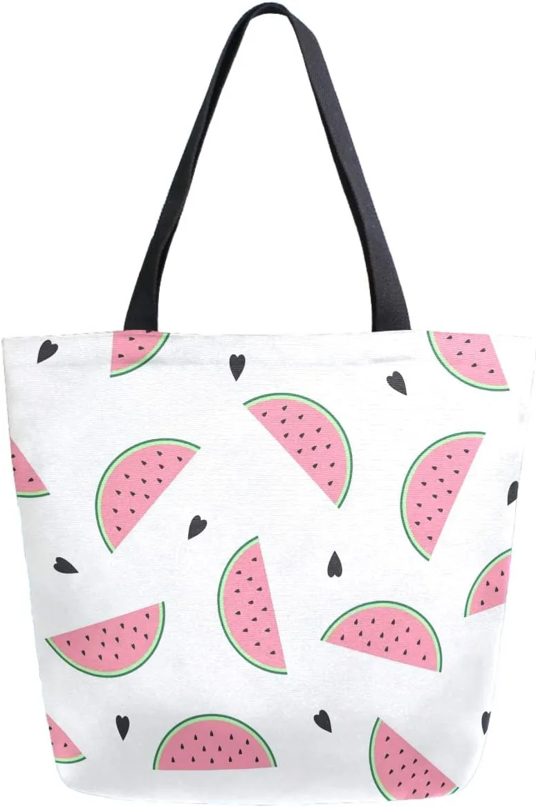 Chic Lifelike Pattern Extra Large Shoulder Tote Bag for Beach Travel Weekender Gym Grocery Shopping
