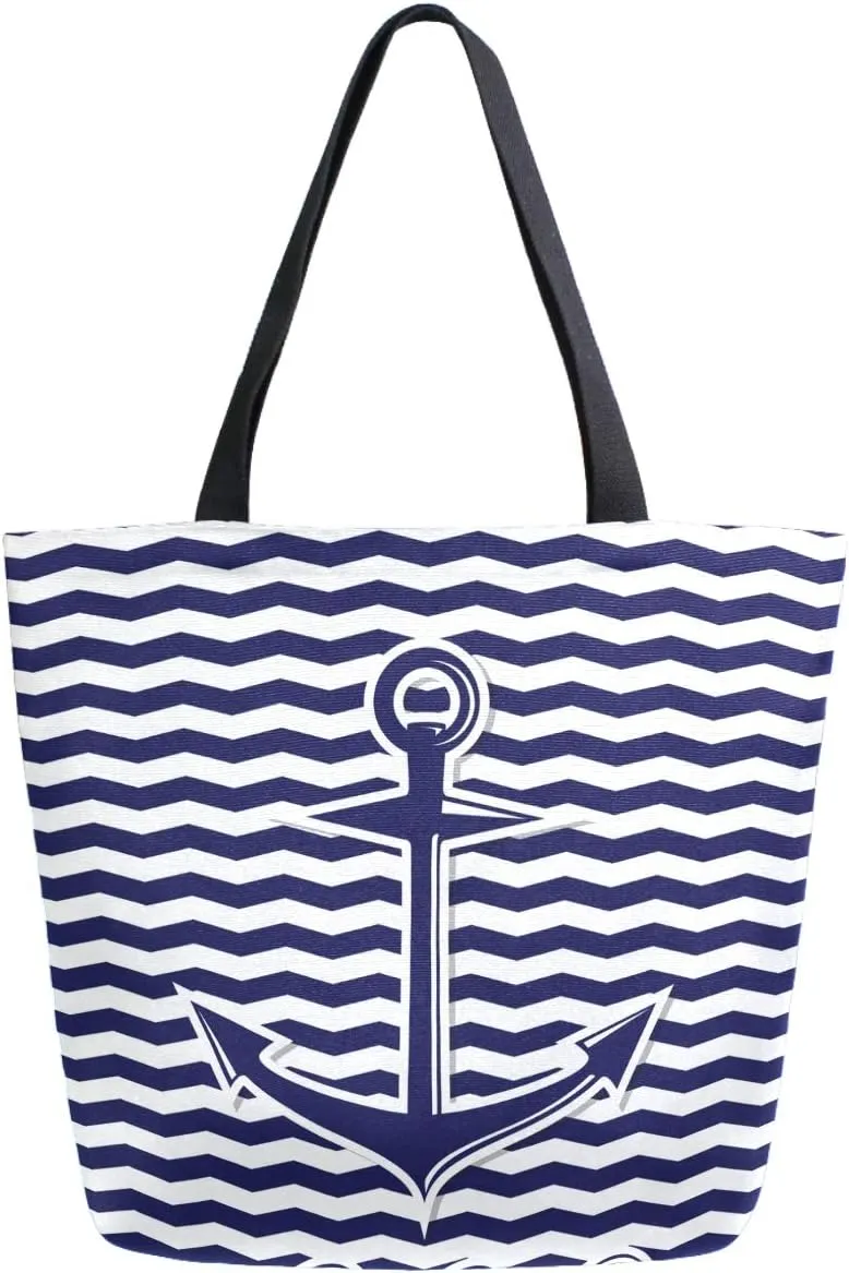 Chic Lifelike Pattern Extra Large Shoulder Tote Bag for Beach Travel Weekender Gym Grocery Shopping