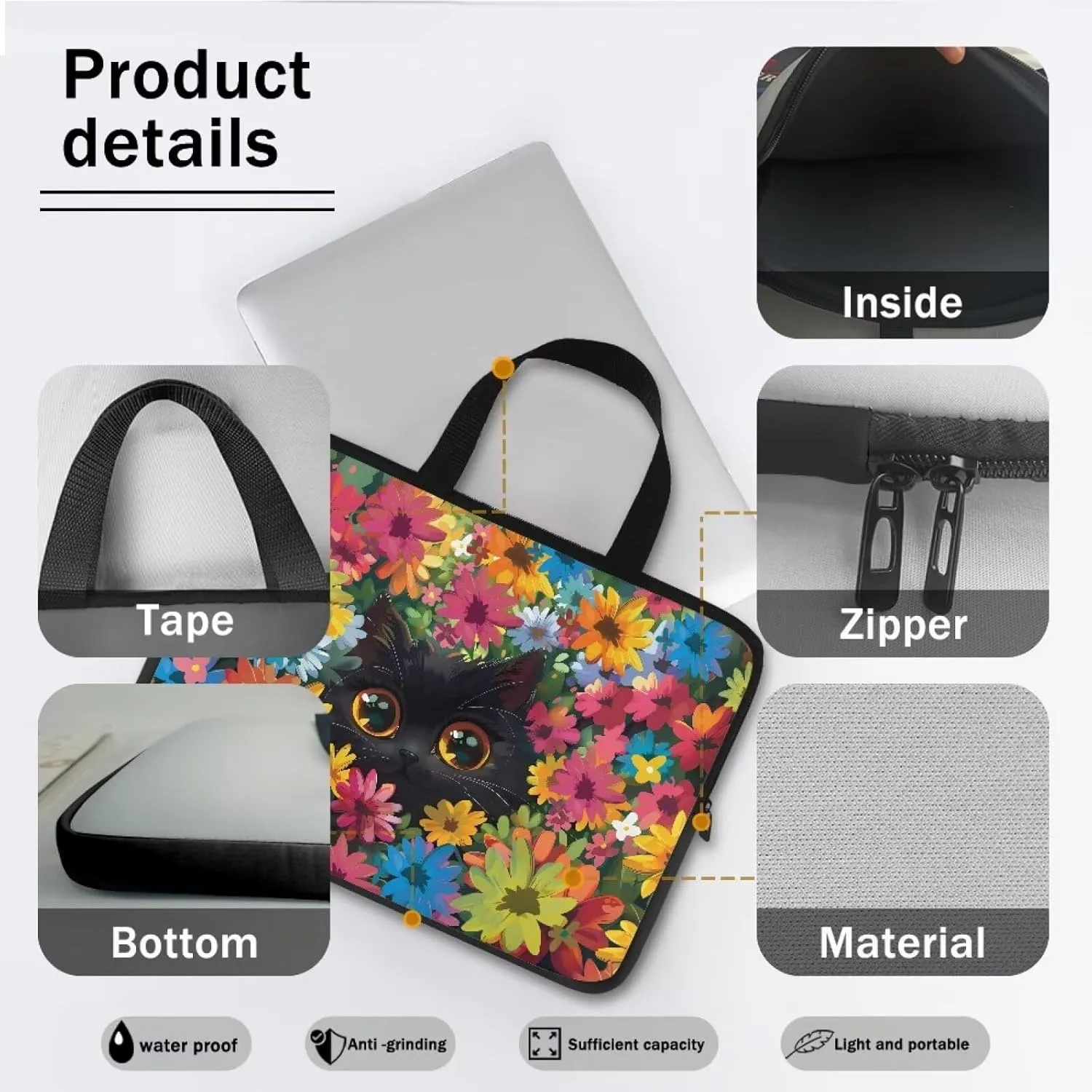 Computer Bags for Laptops for Women Men Laptop Bag Laptop Protective Case Casual Briefcase Handbags Work Bags