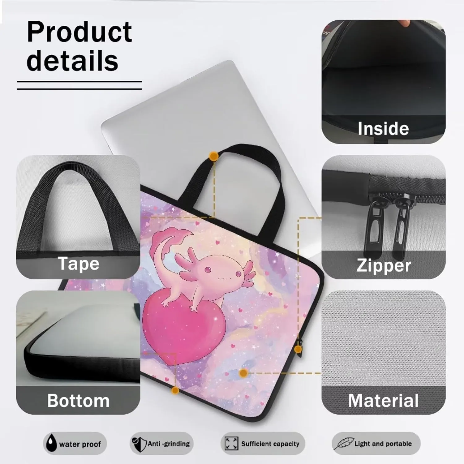 Computer Bags for Laptops for Women Men Laptop Bag Laptop Protective Case Casual Briefcase Handbags Work Bags