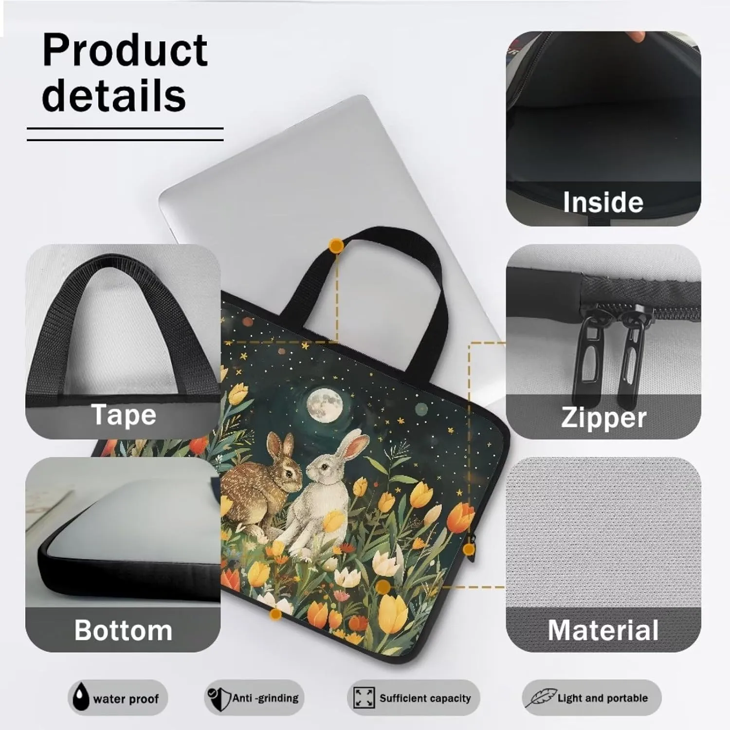 Computer Bags for Laptops for Women Men Laptop Bag Laptop Protective Case Casual Briefcase Handbags Work Bags