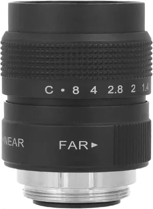 Denash Lens, Manual Lens, Professional Manufacturing for Mirrorless Cameras, (Black)