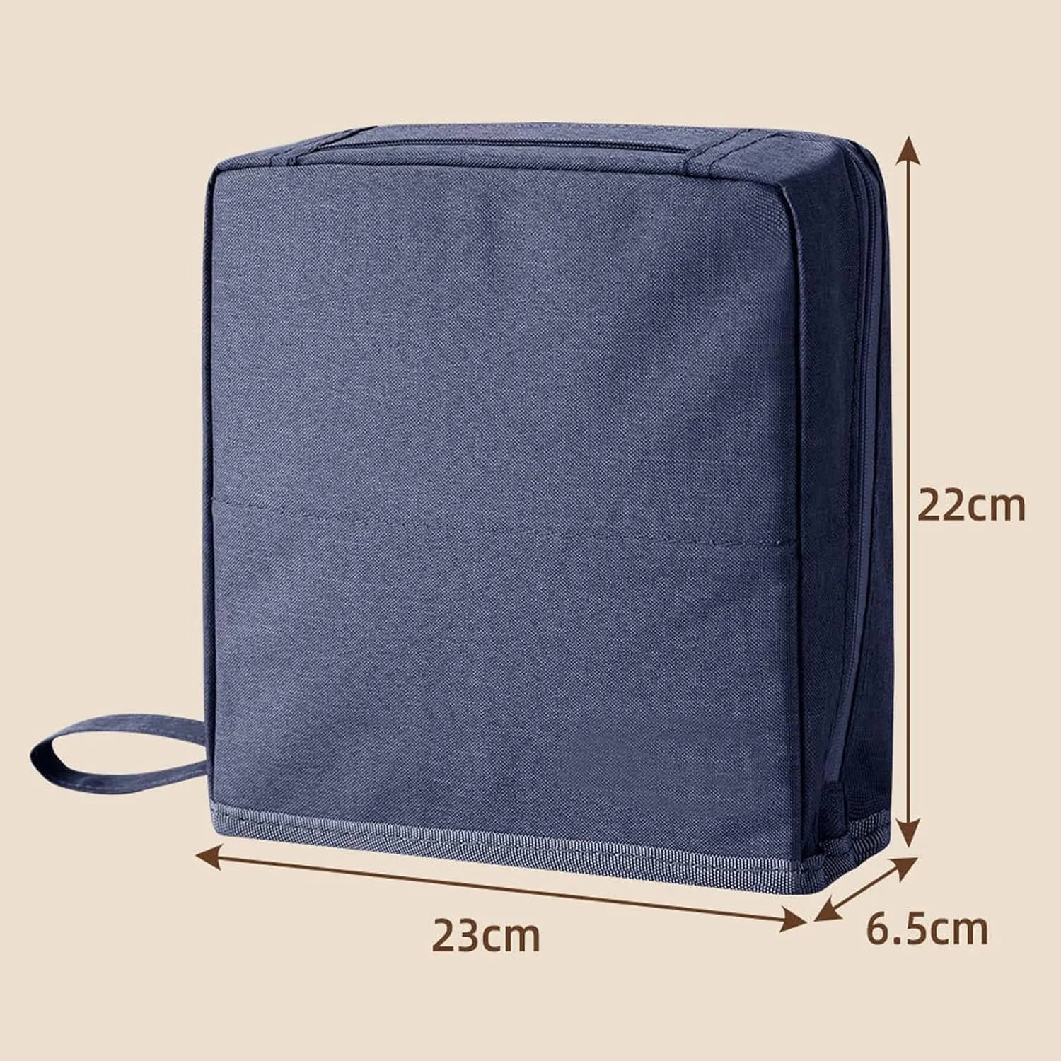 Doresty Makeup Bags, Standing Makeup Bag Portable, Multi-Purpose Large Capacity Oxford Cloth Standing Makeup Bags, Waterproof Multipurpose Stand Up Toiletry Bags With Compartments (Black)