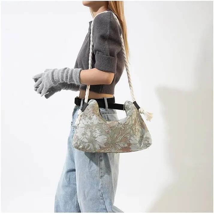 Fashion Cheetah Purses for Women Handbag, y2k Cheetah Handbags Cheetah Print Hobo Ladies Chic Shoulder Bags Purse (Green)