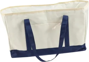Foldable Tote Bag Oxford Fabric Insulated Shopping Bag Large Capacity Portable for Travel Daily Use