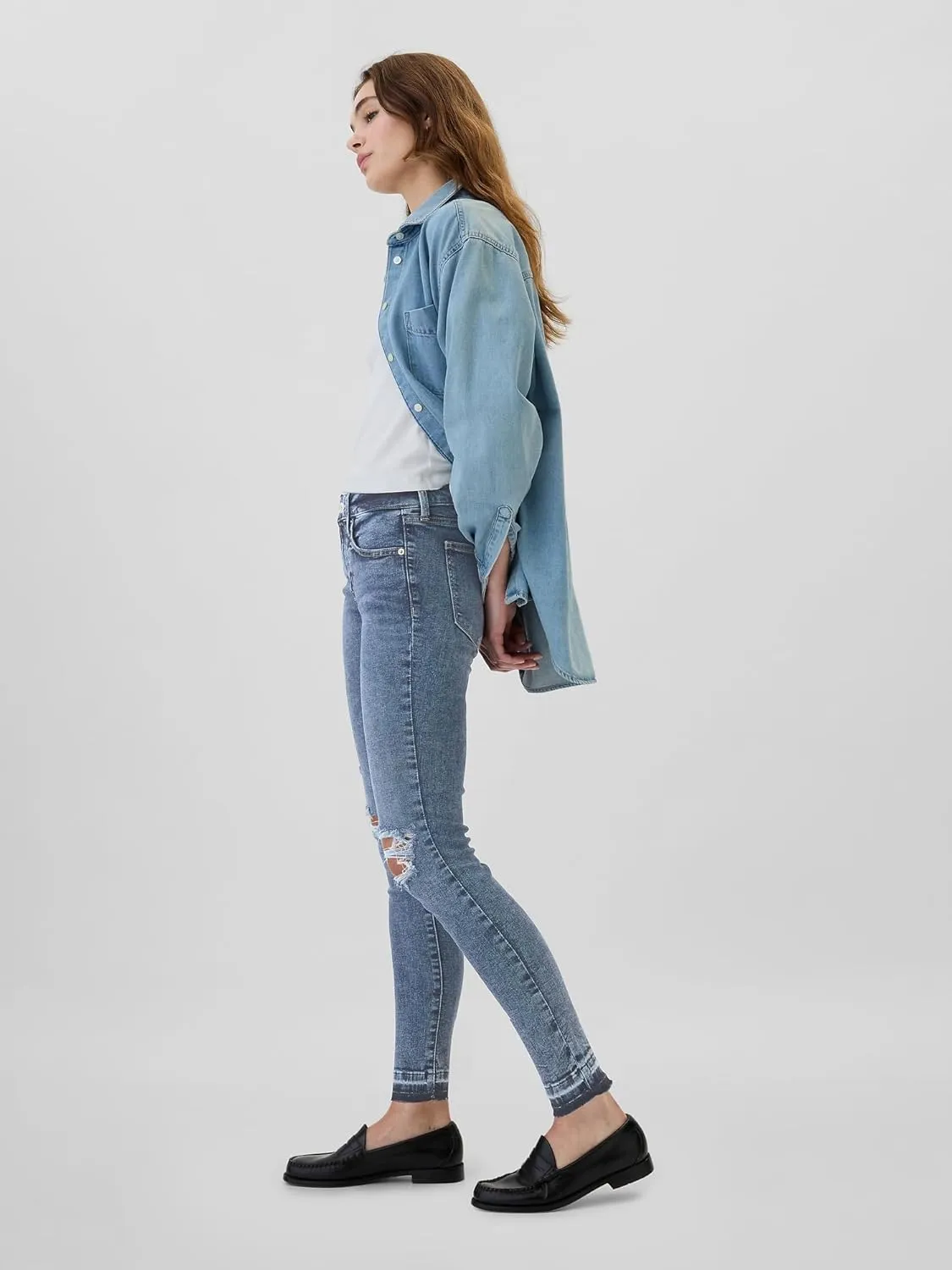 GAP Women's Mid Rise Legging Pant