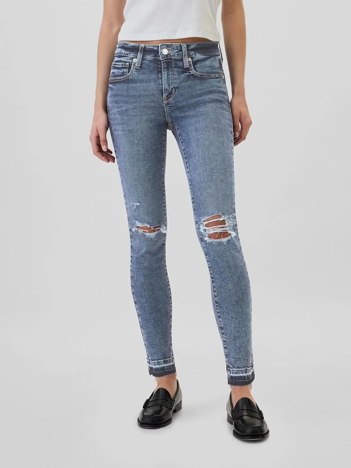 GAP Women's Mid Rise Legging Pant
