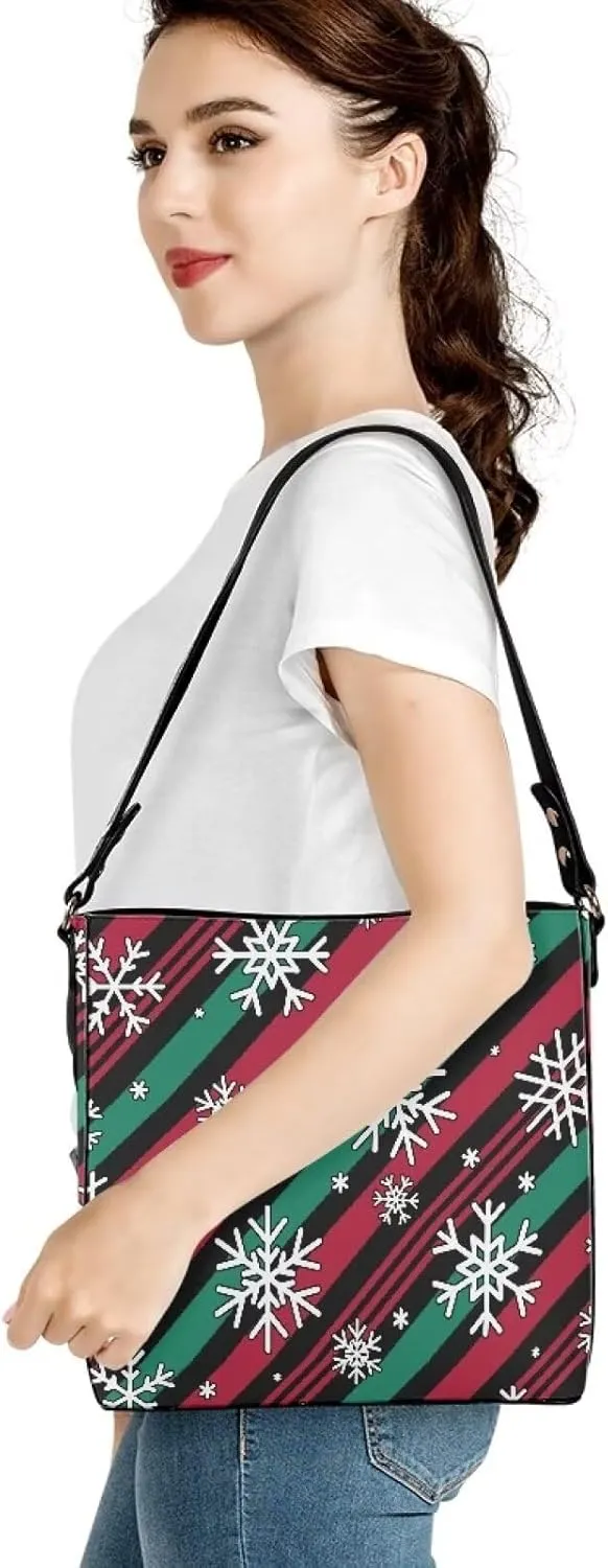GIFTPUZZ Crossbody Bags for Women Bucket Bags for Women Trendy Fall Purses for Women Leather Tote Bag
