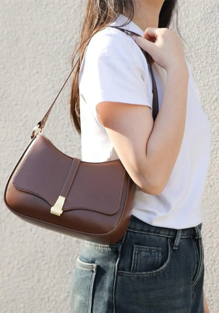Hobo Shoulder Bags for Women Chic Tote Bag Vegan Leather Crossbody Bags Small Tote Handbag Purse