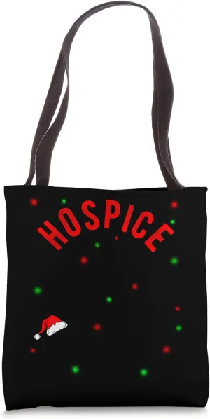 Hospice Squad Christmas Nursing Professional Student Doctor Tote Bag