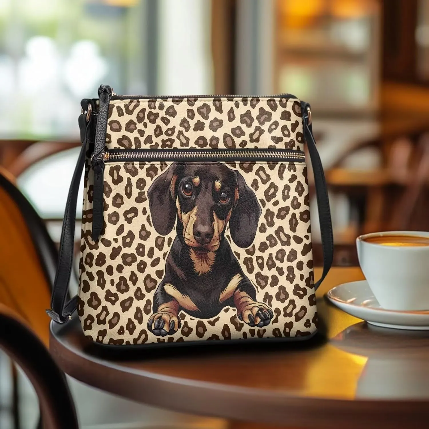 HUGS IDEA Genuine Leather Shoulder Bag for Women Stylish Hobo Handbags Crossbody Bags for Lady