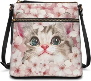 HUGS IDEA Genuine Leather Shoulder Bag for Women Stylish Hobo Handbags Crossbody Bags for Lady