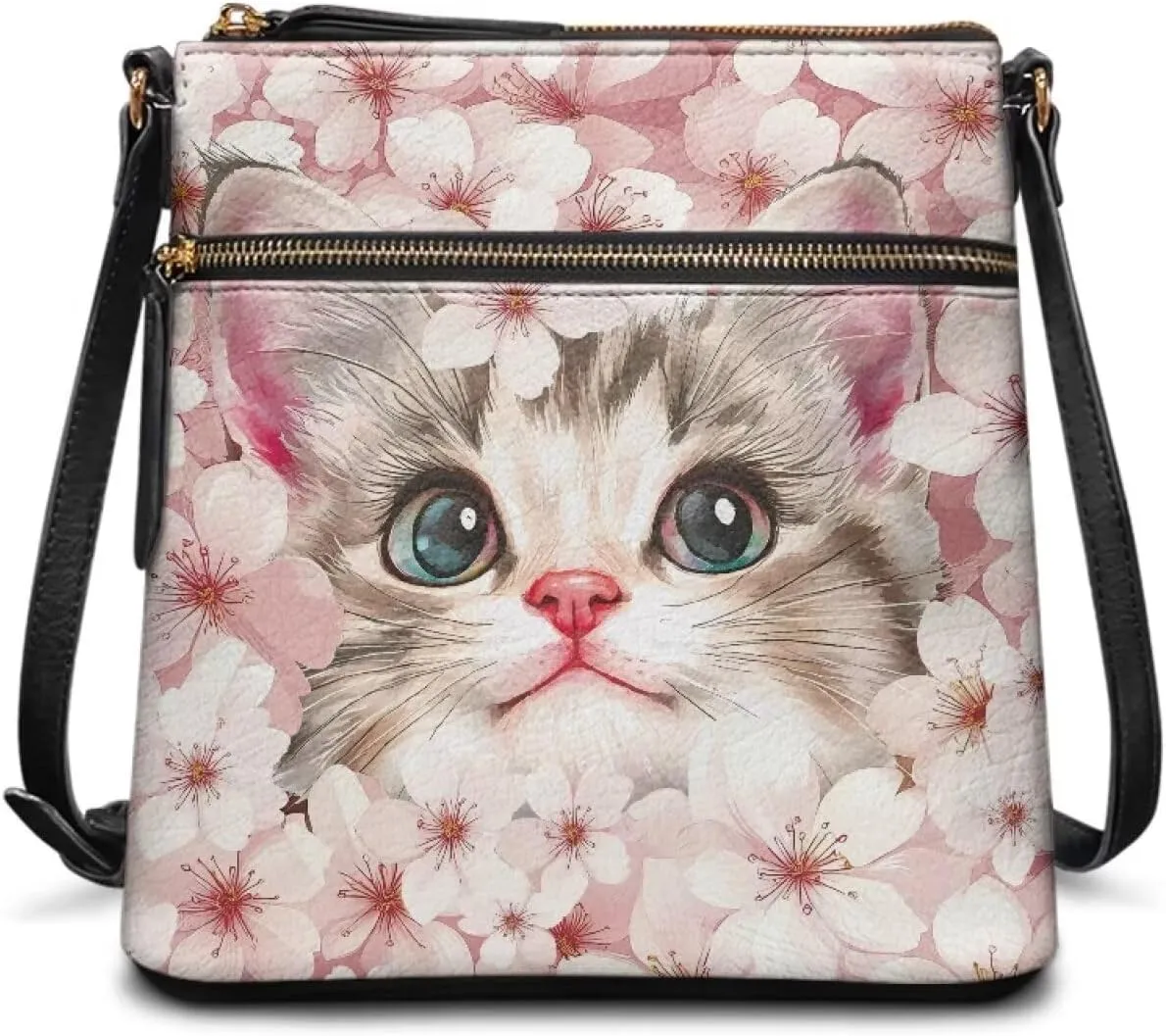 HUGS IDEA Genuine Leather Shoulder Bag for Women Stylish Hobo Handbags Crossbody Bags for Lady