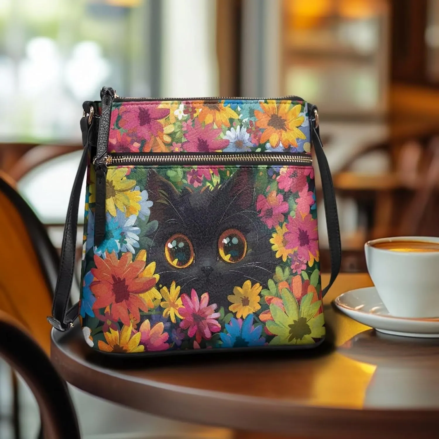 HUGS IDEA Genuine Leather Shoulder Bag for Women Stylish Hobo Handbags Crossbody Bags for Lady