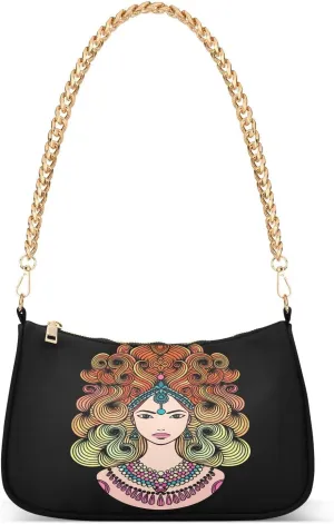 Intricate Hairstyles Black Women Hand Bag, Crossbody Bags for Women Trendy