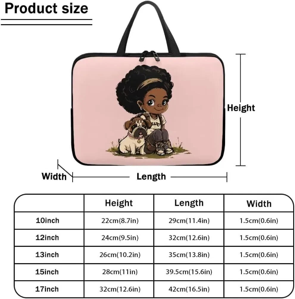 Kuiaobaty Laptop Handle bag for Women Protective Laptop Sleeve 10-17 Inches