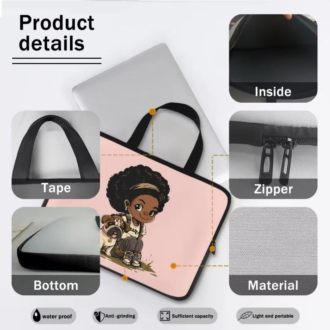 Kuiaobaty Laptop Handle bag for Women Protective Laptop Sleeve 10-17 Inches