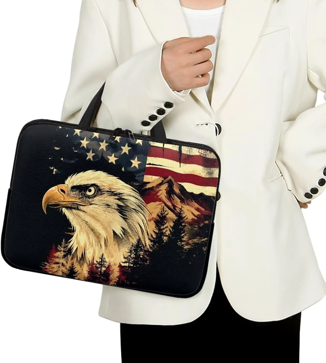 Laptop Bag for Men Women Tote Work Professional Computer Briefcase Waterproof Handbag Large