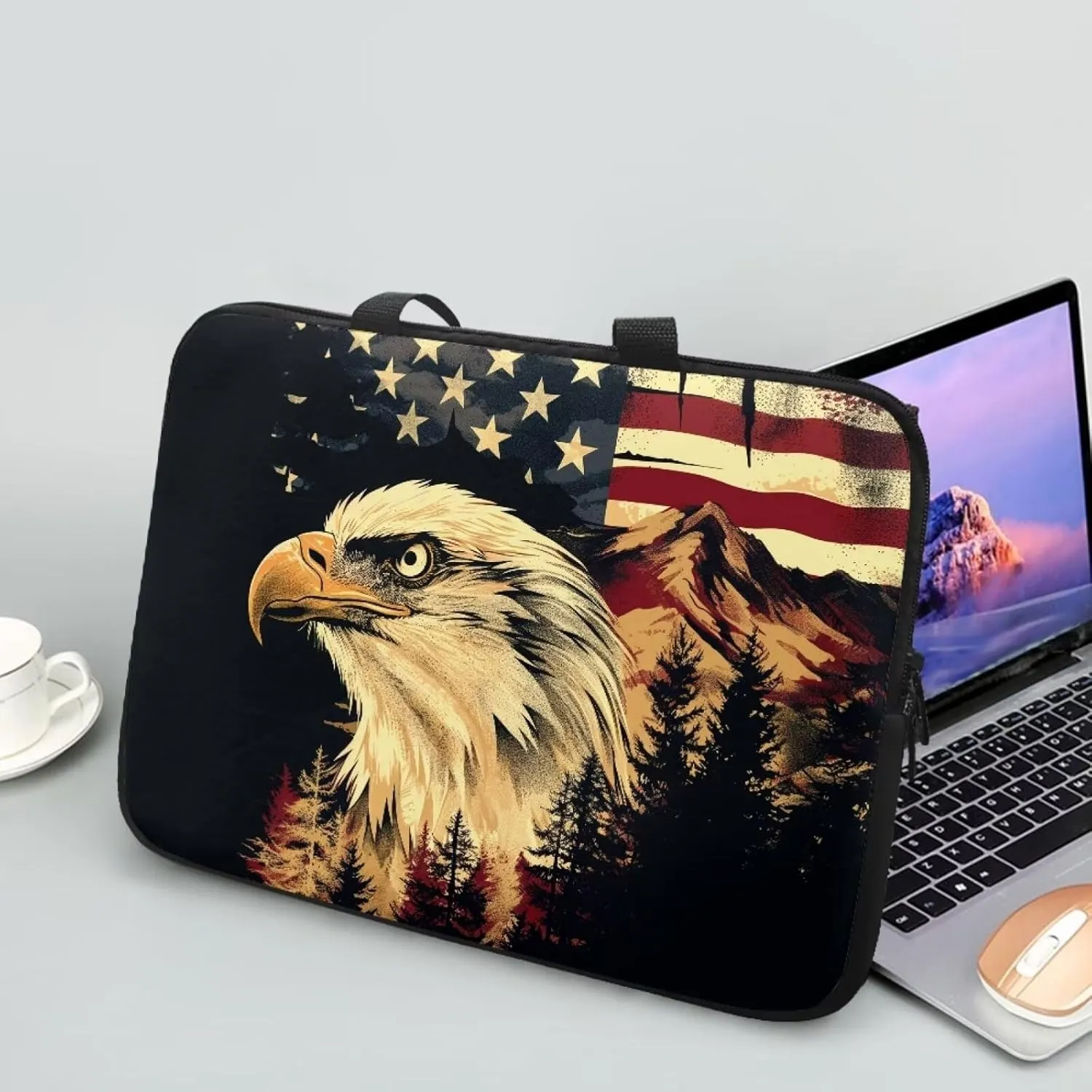Laptop Bag for Men Women Tote Work Professional Computer Briefcase Waterproof Handbag Large
