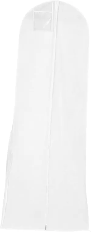 Long Dress Cover Wedding Dress Storage Bag Bridal Gown Garment Cover Non-woven Fabric Waterproof Easy Zipper