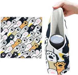 Protective Wrap, Anti-scratch Lens Camera Wrap, Lens protector, Magic Self-Adhesive Cloth Portable Protective Cosmetic Pouch for DSLR/Camera Lens/Makeup Bags/Phone/Accessories