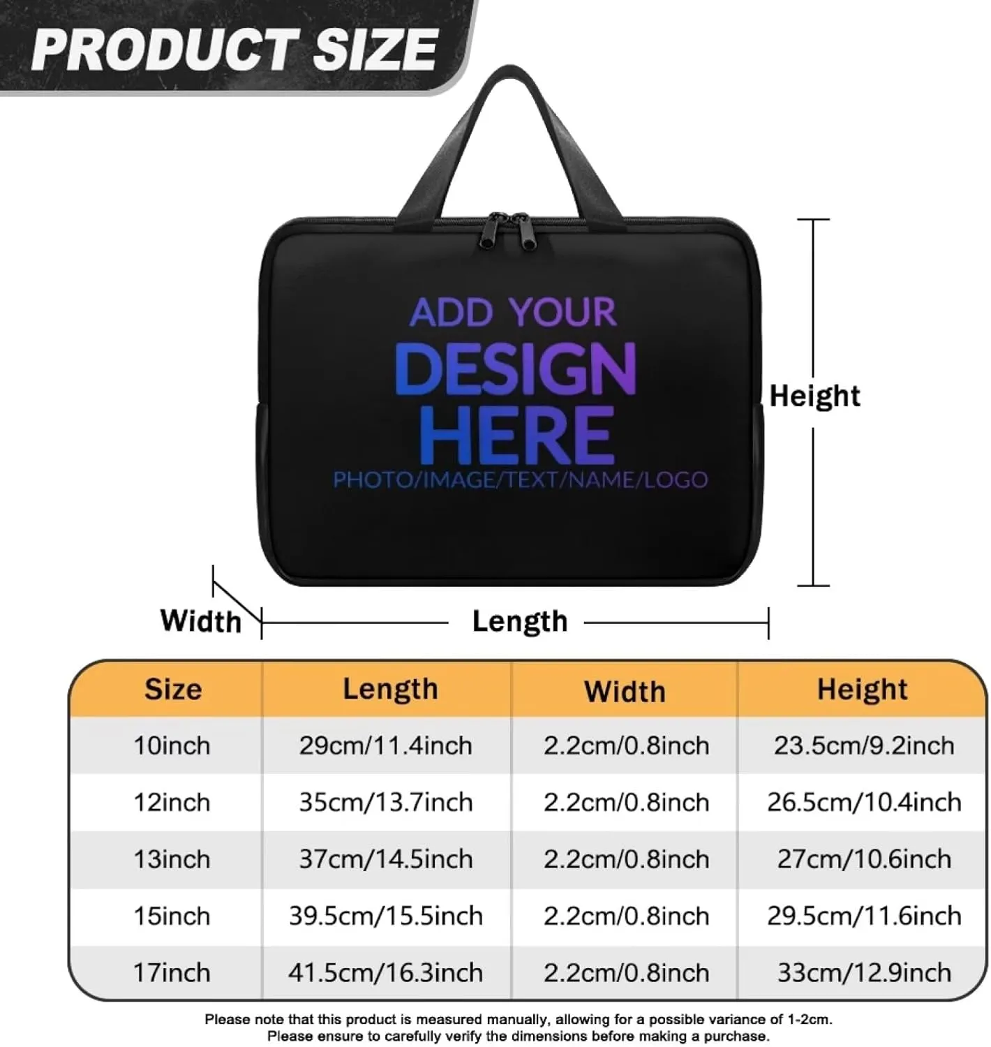 PU Leather Laptop Bag Design for Business Professional Commuter, Protective Sleeve Fits Laptop