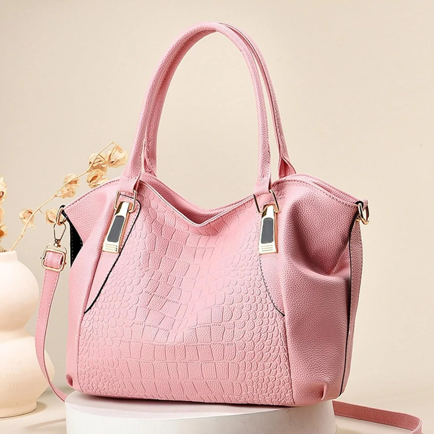 Purses for Women Fashionable And Simple Women's Large Capacity Soft Leather Texture Casual Crossbody Bag