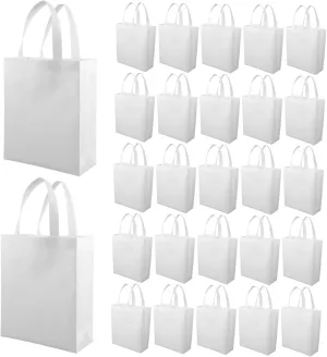 Reusable Non Woven Grocery Tote Bags Lightweight Shopping Handbag for Women Families present Party Favor